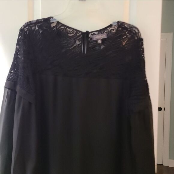 Luxology Black Lace Swing Dress - Picture 7 of 11